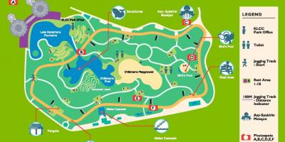 Mapa ng klcc park
