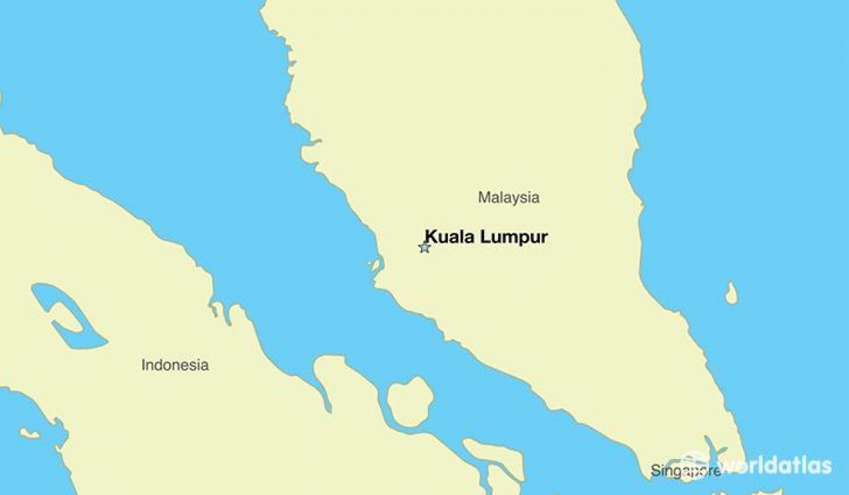 Mapa ng kabisera ng malaysia
