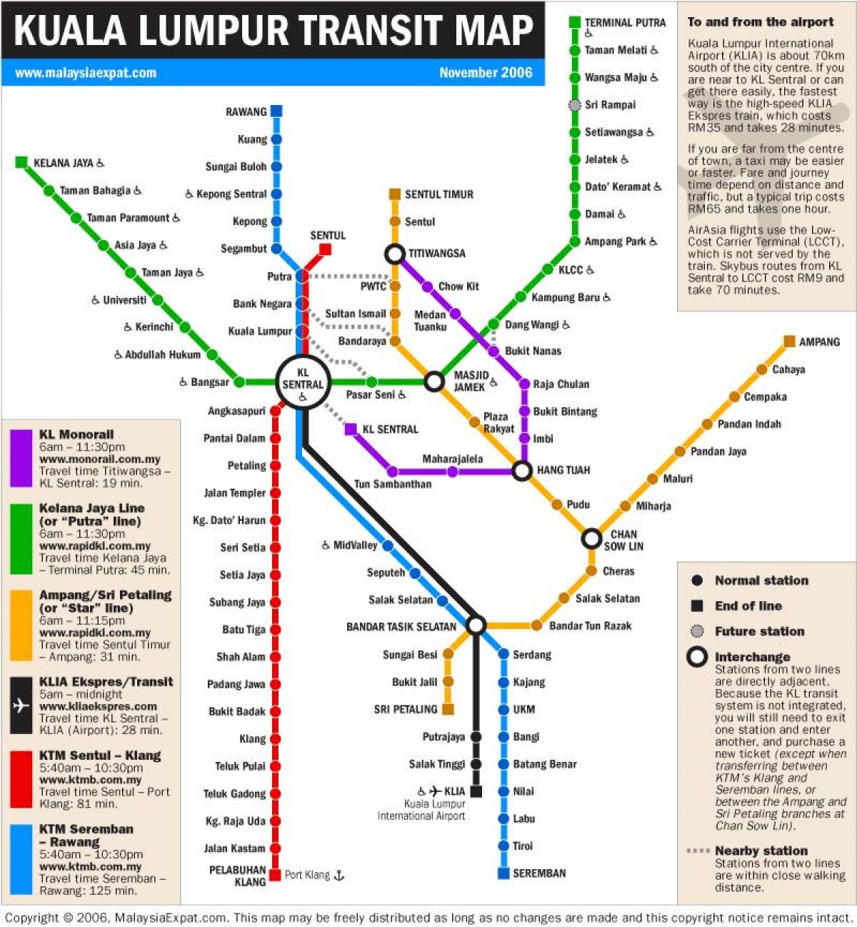 kl transit mapa 2016