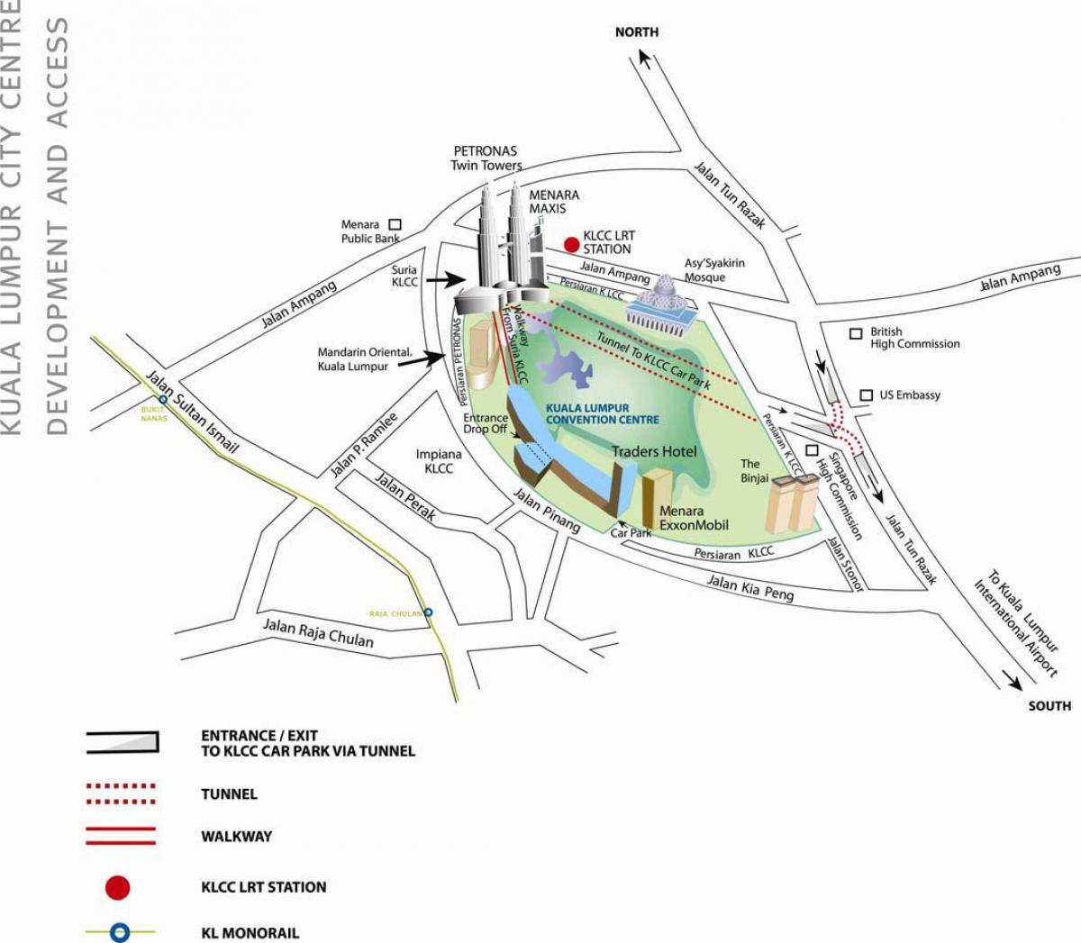 Mapa ng kuala lumpur convention centre